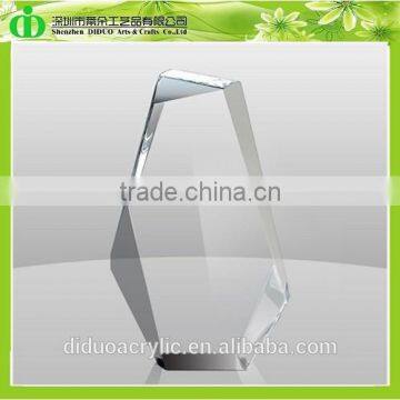 DDL-H066 Trade Assurance Blank Clear Acrylic Trophy