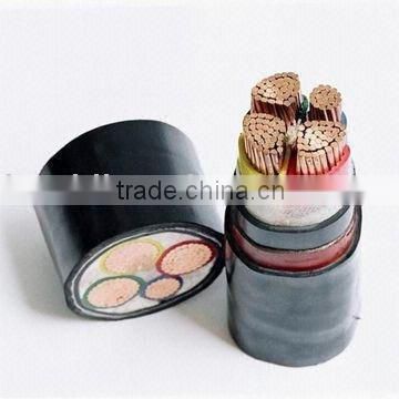0.6/1kV Cable, Four Copper Conductor XLPE Insulated PVC Jacketed Power Cable CU/XLPE/PVC IEC 60502-1