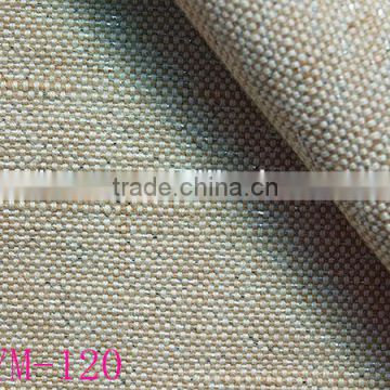 pure linen fabric with high quality 100% linen for package and shoes and bag and toy