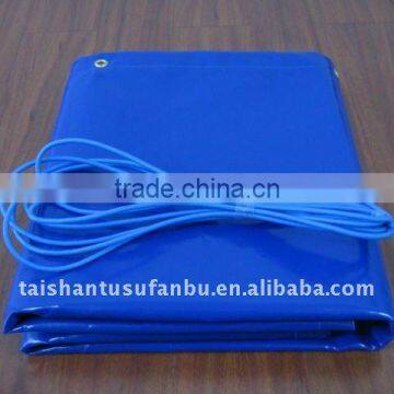 flame retardant rainproof pvc coated fabric tarpaulin