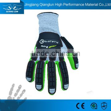 Hand protective safety nitrile work gloves