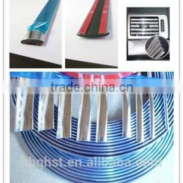 3m PVC chrome strip Self-adhesive styling moulding for car decoration