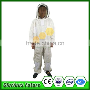 New type foam mesh ultra breeze 3 layer overall bee suit/ventilated beekeeping suit