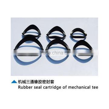 rubber seal cartridge of mechanical tee