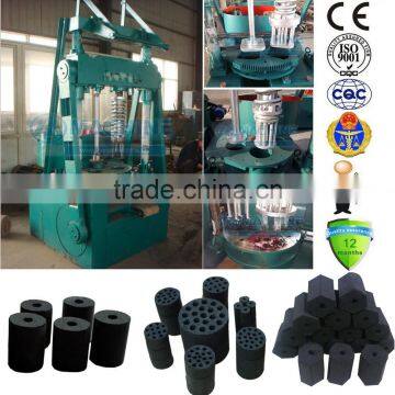 advanced technology honeycomb charcoal briquette machine with CE approval at reasonable price