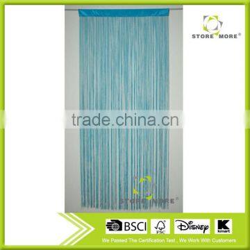 Polyester blue string curtain
