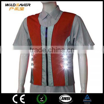 led lightingclothing flashing work wear jacket uniform for workers