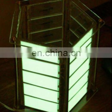 EL backlight flashing large size custom el backlight/electroluminescent paper/el panel
