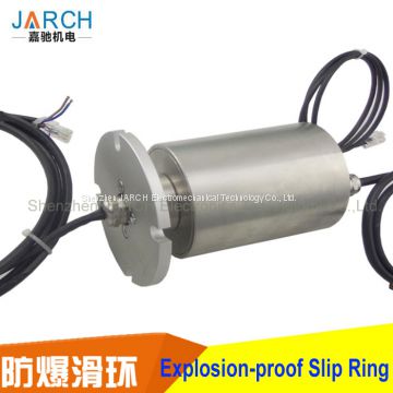 Explosion-proof slip ring certified conductive ring mine working 360 degree rotating conductive slip ring