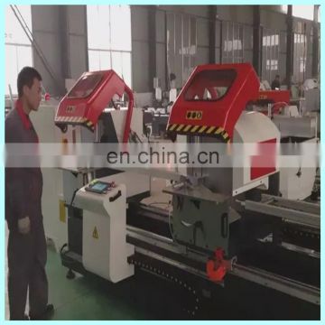 Aluminum window making machine of CNC cutting saw