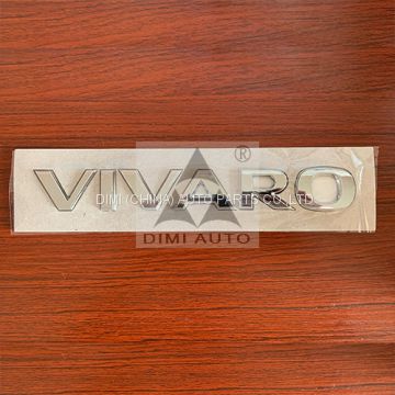 Opel Vivaro Vauxhall Vivaro rear door emblem nameplate 
