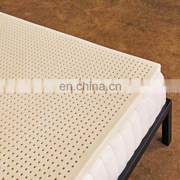2020 amazon hot sale home textile Vacuum packing zipper off latex bed mattress 100 natural with cover