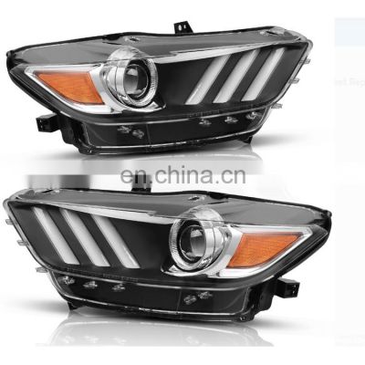Auto Parts  Car Led Head  Car Lamp For FORD MUSTANG 2015 - 2017