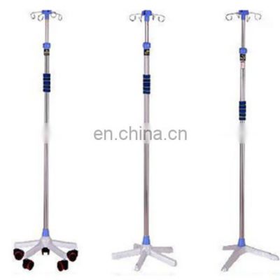 factory cheap price Stainless steel medical clinic hospital  infusion pole  drip stands IV stand