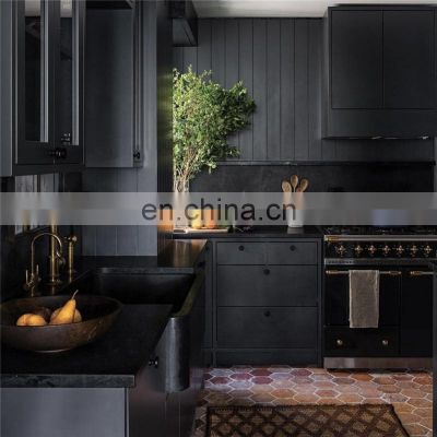 European Style Furniture Lacquer Kitchen Cabinet Luxury For Home
