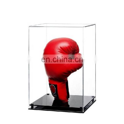 KD plastic model storage box holder acrylic boxing glove case