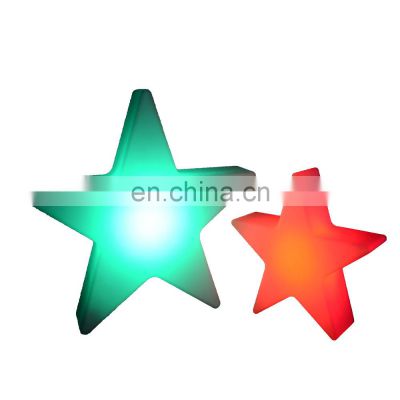 Outdoor Holiday Decoration Led Christmas Lights rgb clear star shape Christmas lights waterproof led light CE/ROSH certificate