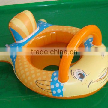 hot sell inflatable fish shape baby boat