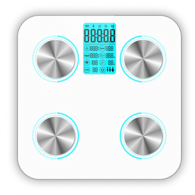 Body Fat Scale Digital Bathroom Scale BMI Smart Scale Fat Scale Weight Scale Bluetooth Electronic Body Composition Scale Most Accurate Synchro with app, 400 LBS