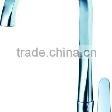 8111A High Quality Brass Deck Mounted Single Handle Chrome Plated Cold Water Kitchen Sink Taps