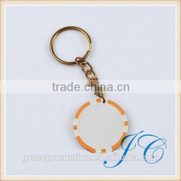 2015 Hot Sale New Design Casino Chip Keychain With OEM Logo