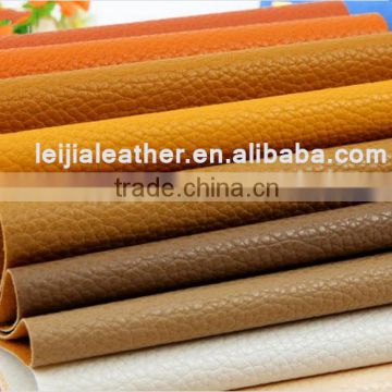 Classical color design embossed pvc synthetic leather for car interior car seat covers and sofa