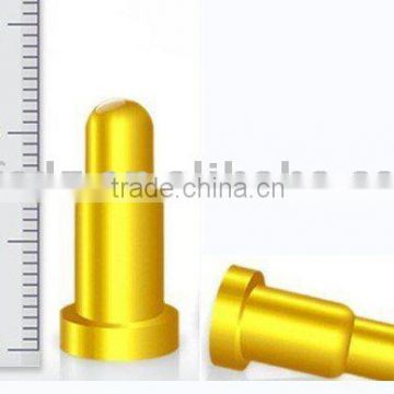 2015 spring loaded pogo pin connector with gold plated and battery brass male connector test probe pogo pin