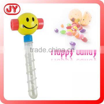 Funny plastic noise maker candy toys for children