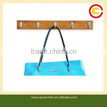 Beautiful Solid Easy To Clean Bamboo Coat Hanger