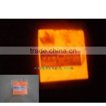 superlong glow orange powder photoluminescent powder