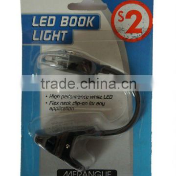 Cheap Mini Clip LED book light, reading light