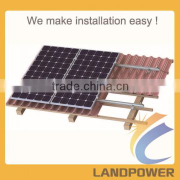 HOT SELL Tile Roof Solar Mounting Solar Panel Mounting Systems