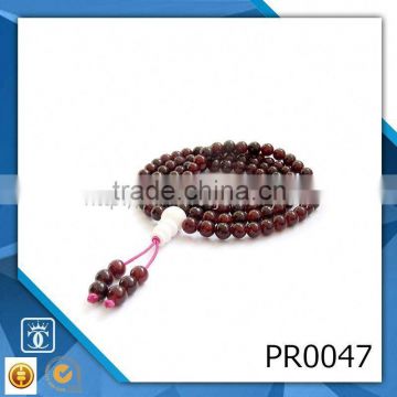 Cuban link chain hip hop necklace natural tibet bead mala wooden-buddhist beads mala                        
                                                                                Supplier's Choice