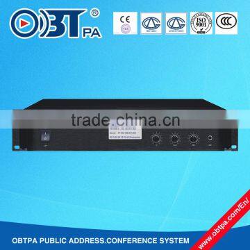 IP based PA System 150w network amplifier , RJ45 interface IP Audio PA Amplifier