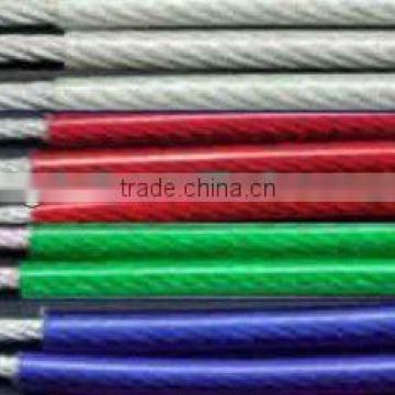 Hot sell PVC coated japan steel wire rope