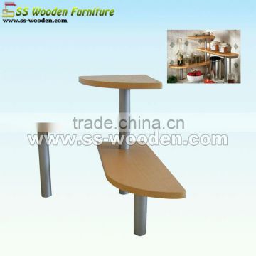 Decorative wooden kitchen shelf designs KS-451337