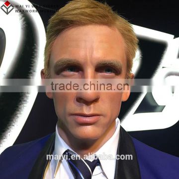 High-Simulation Celebrity Waxwork famous Movie star 007 James Bond