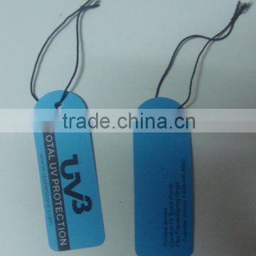 hot stamping paper tag for clothes