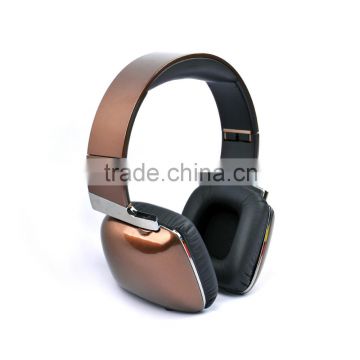 Neckband Bluetooth Headsets v4.1 Foldable with Leather Earpad Headset Bluetooth