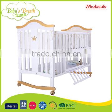 WBC-37A wholesale custom wooden swing adult baby cot design with ultimate price                        
                                                Quality Choice
                                                    Most Popular
