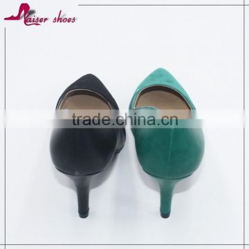 Luxury fashion dress shoes leather women pencil high heel shoes for ladies                        
                                                                                Supplier's Choice