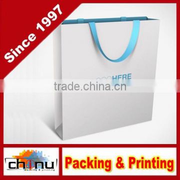 Art Paper White Paper Gift Shopping Promotion Bag(210093)