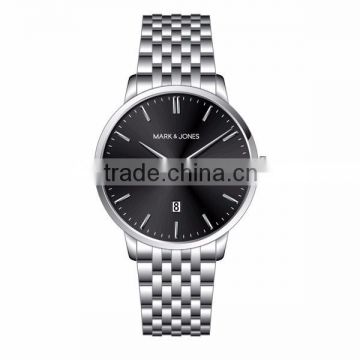 Black Face with Sunray Top brand Solid Steel Best Luxury Chronograph Watches