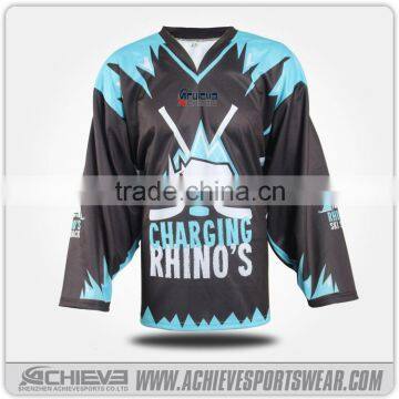 sublimation hockey jersey custom newest hockey apparel