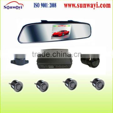LED display car parking serson with rearview mirror