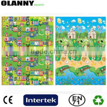 OEM high quality double sides eco-friendly various colors 1.26kg/pc play mat