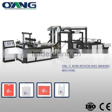Factory price Factory supplier fully automatic promotional non woven shopping bag making machine