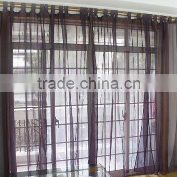 curtain Voile fabric 100% polyester terylene