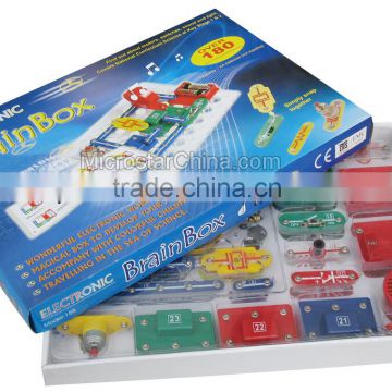 Educational toys electronic brain box block kits for children Model is 188