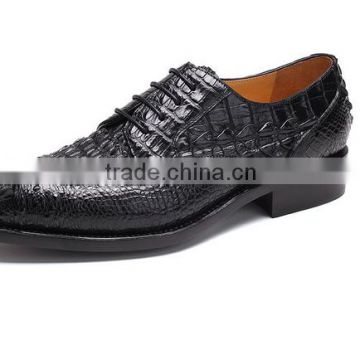 CXM113 high quality Men leather laced up casual shoe